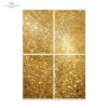Papier decoupage morwowy FPA1003, Seria Inspired by Klimt, zloto, dekoracyjne wzory, kamienie szlachetne, mozaiki, motywy secesyjne * Mulberry decoupage paper FPA1003, gold, decorative patterns, gemstones, mosaics, Art Nouveau motifs *Papel de decoupage M